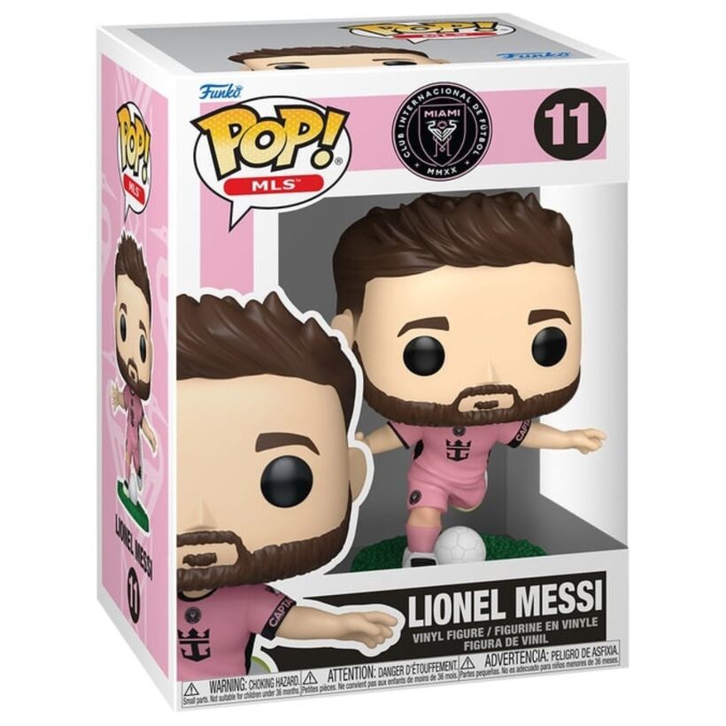 Pop! Football: Inter Miami - Lionel Messi (Pink Uniform)