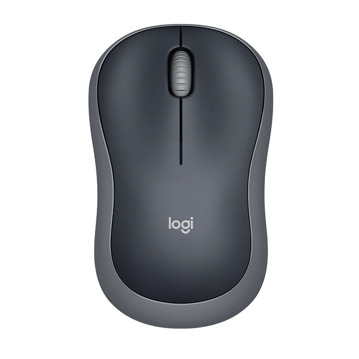 Logitech M185 2.4 GHz Wireless Mouse with USB Mini Receiver Compatible with PC & Laptop - Grey