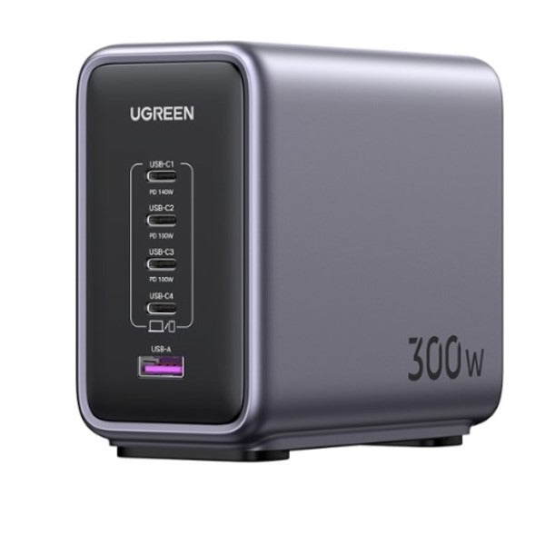 UGREEN Nexode 300W 5-Port PD GaN Fast Charger UK CD333 CD333-90904B