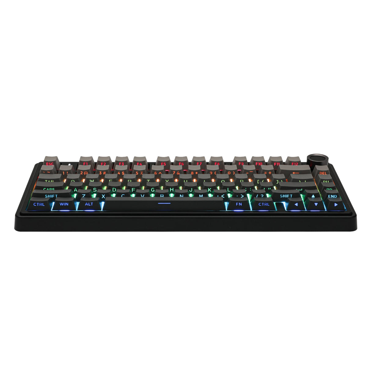 AULA F75 75% Gasket Wireless Mechanical Keyboard, LEOBOG Reaper Switch - Gradient grey