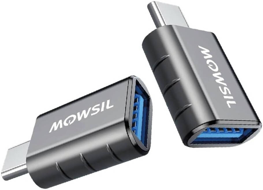 Mowsil USB-C to USB-A OTG Adapter 5Gbps