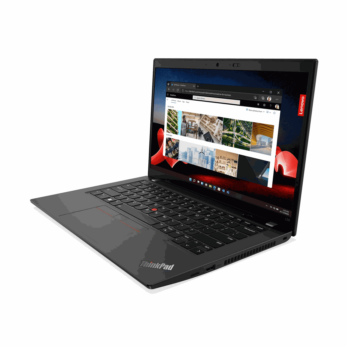 Lenovo ThinkPad L14 Gen 4 / Intel Core i7-1355U, 10C / 14"FHD (Touch) / 16GB DDR4 Ram/ 512GB M.2 NVMe SSD /Integrated Intel Iris Xe Graphics/ Eng.-Arabic / DOS / 3YW / Black