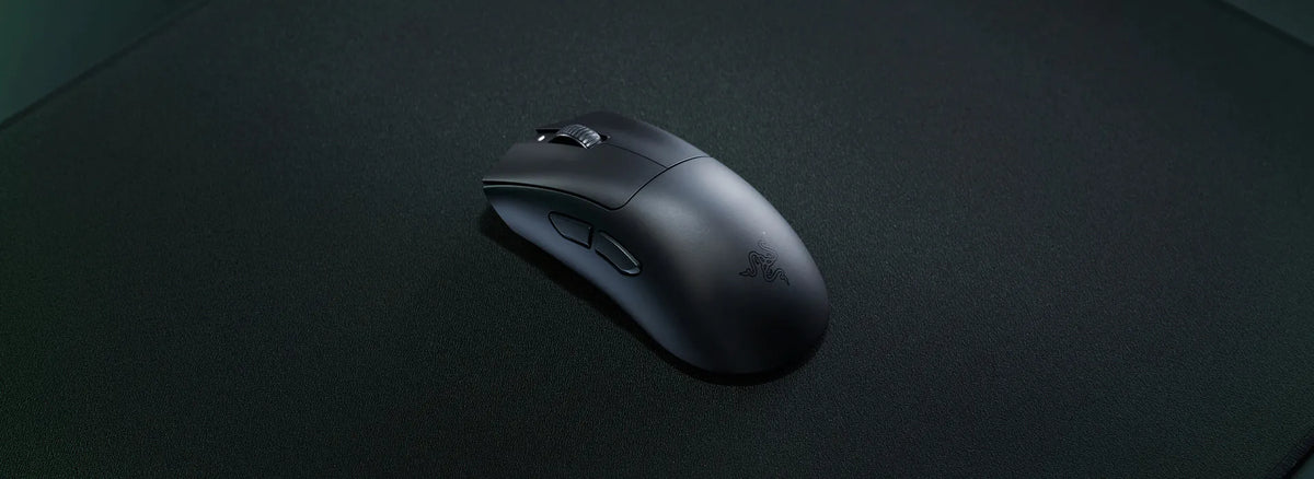 RAZER DeathAdder V3 HyperSpeed Ultra lightweight 26k Optical Sensor Wireless Gaming Mouse - Black RZ01-05140100-R3G1