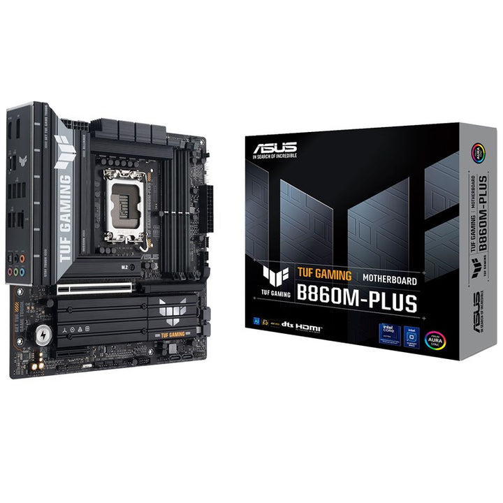 ASUS TUF GAMING B860M-PLUS DDR5 mATX Motherboard - Black