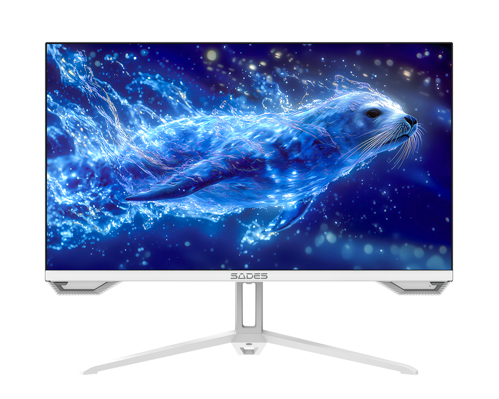 Sades SL-Sealion Pro SA-F04F27W, 27" FHD 1920x1080, 144Hz, 1 ms, IPS, Flat Gaming Monitor - White