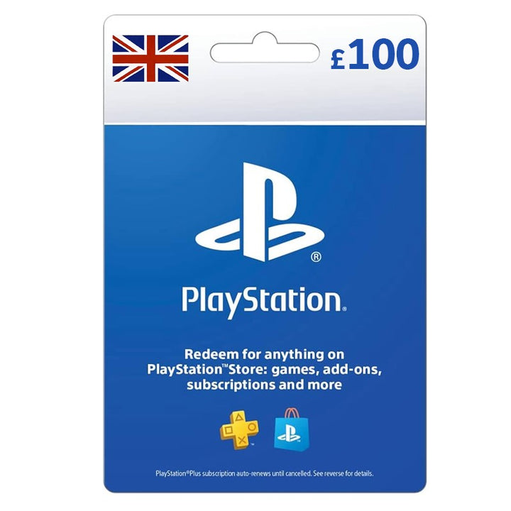 Sony Playstation / PSN Gift Card 100£ - UK (SMS Delivery)