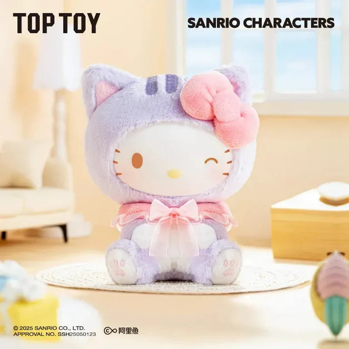 Sanrio characters Play with Kittens Series Plush Pendant (Blind Box)