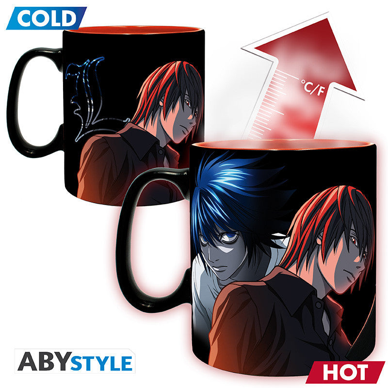 DEATH NOTE - Mug Heat Change - 460ml - L & Light