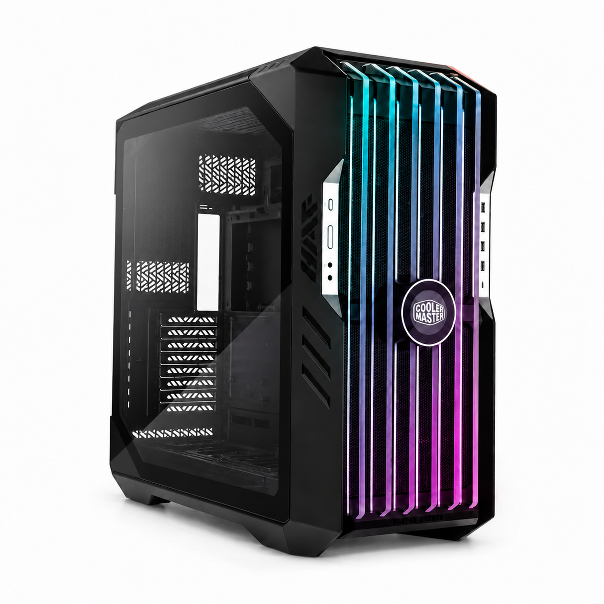 Cooler Master HAF 700 EVO High Airflow PC Case, Titanium Grey