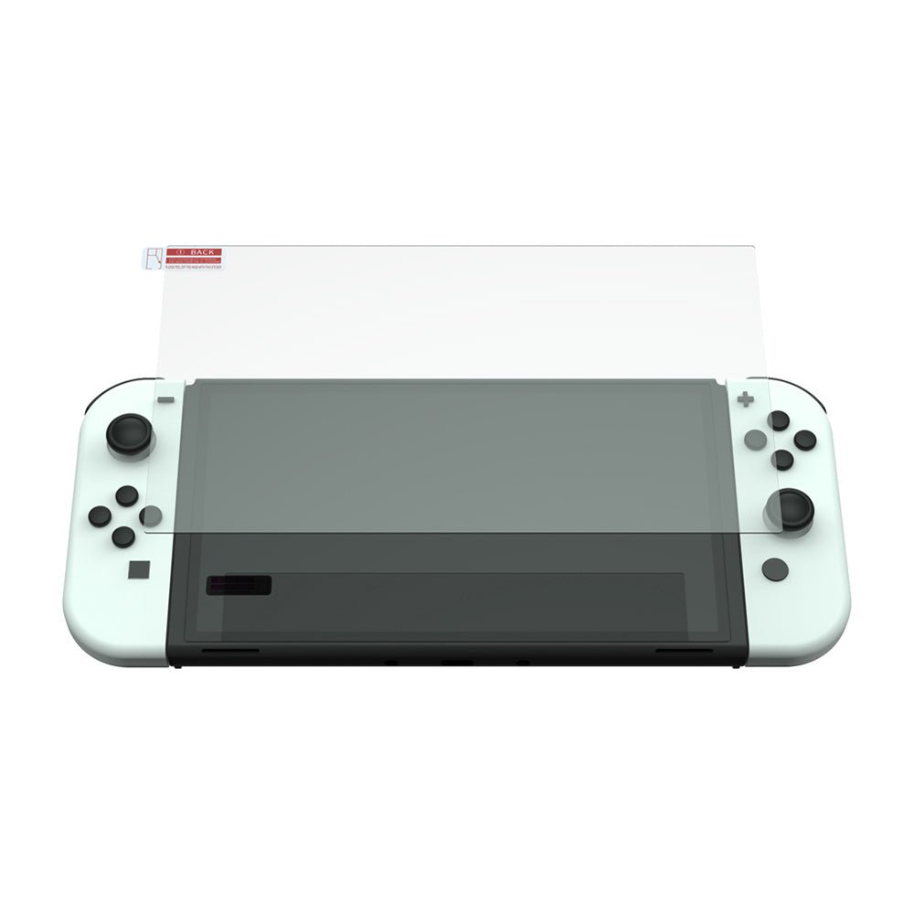 Bundle Nintendo Switch OLED white with Mario Vs DK game with protection storage kit & Screen Glass