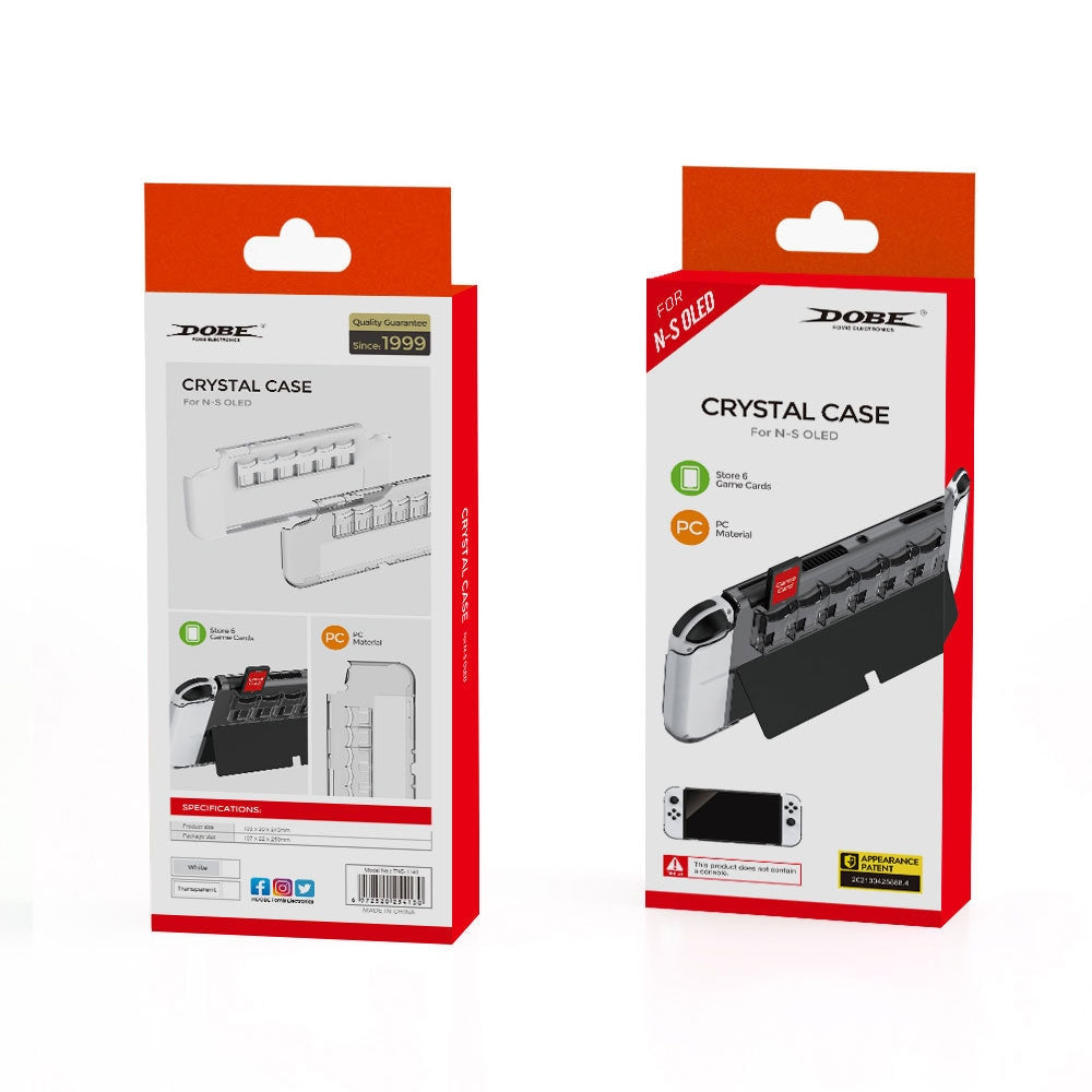Dobe Nintendo Switch OLED Crystal Case TNS-1141