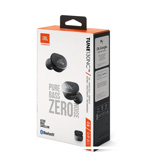 JBL Tune 130NC TWS True Wireless Noise Cancelling Earbuds - Black