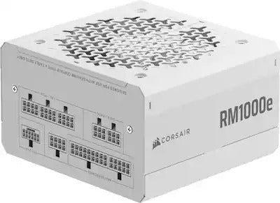 Corsair RMe Series RM1000e Fully Modular 80 Plus Gold Low-Noise ATX Power Supply - White