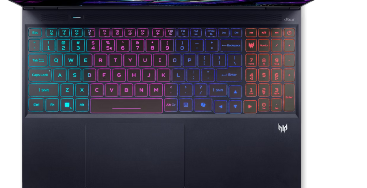 Acer Predator Helios Neo 16S AI Gaming Laptop Core Ultra 9 275HX, RTX 5060 (8GB GDDR7), 16GB RAM, 1TB SSD, 16" QHD+ (2560×1600) 240Hz OLED, Win 11 Home - Black PHN16S-71-91AW | NH.QZSAA.001