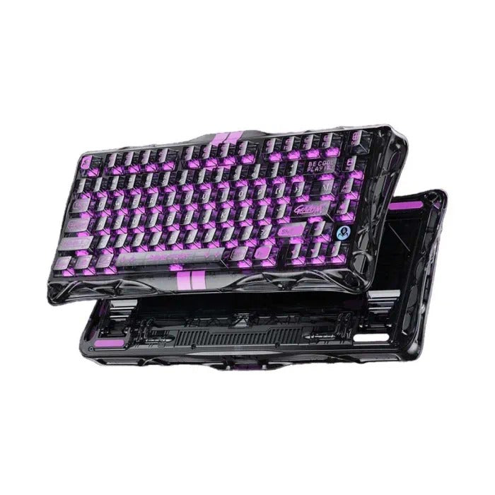 GravaStar Mercury V75 Lite 75% Hall Effect Magnetic Switch Gaming Keyboard - Transparent Black