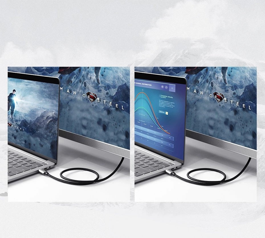 UGREEN 4K@60Hz USBC to HDMI 2.0 Cable Aluminum Shell 1.5m - Gray Black ( MM142 50570 )