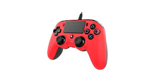 Nacon Wired Compact Controller For PlayStation 4 - Red