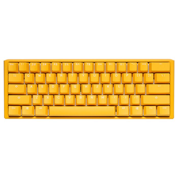 Ducky One 3 Yellow Ducky Mini 60% Cherry Red Key US