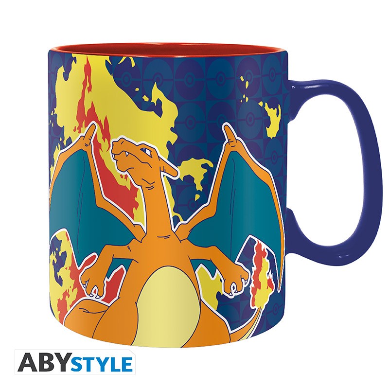 POKEMON - Mug - 460 ml - Charizard Foil - cardboard box x2 carton