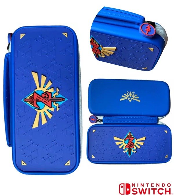Zelda Nintendo Switch Protective Bag - Blue