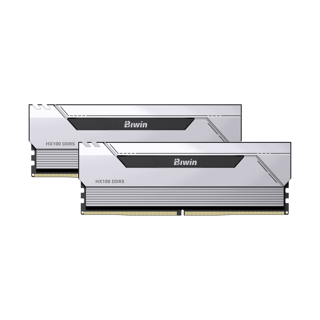 Black Opal HX100 DDR5 Heatsink Memory-Silver