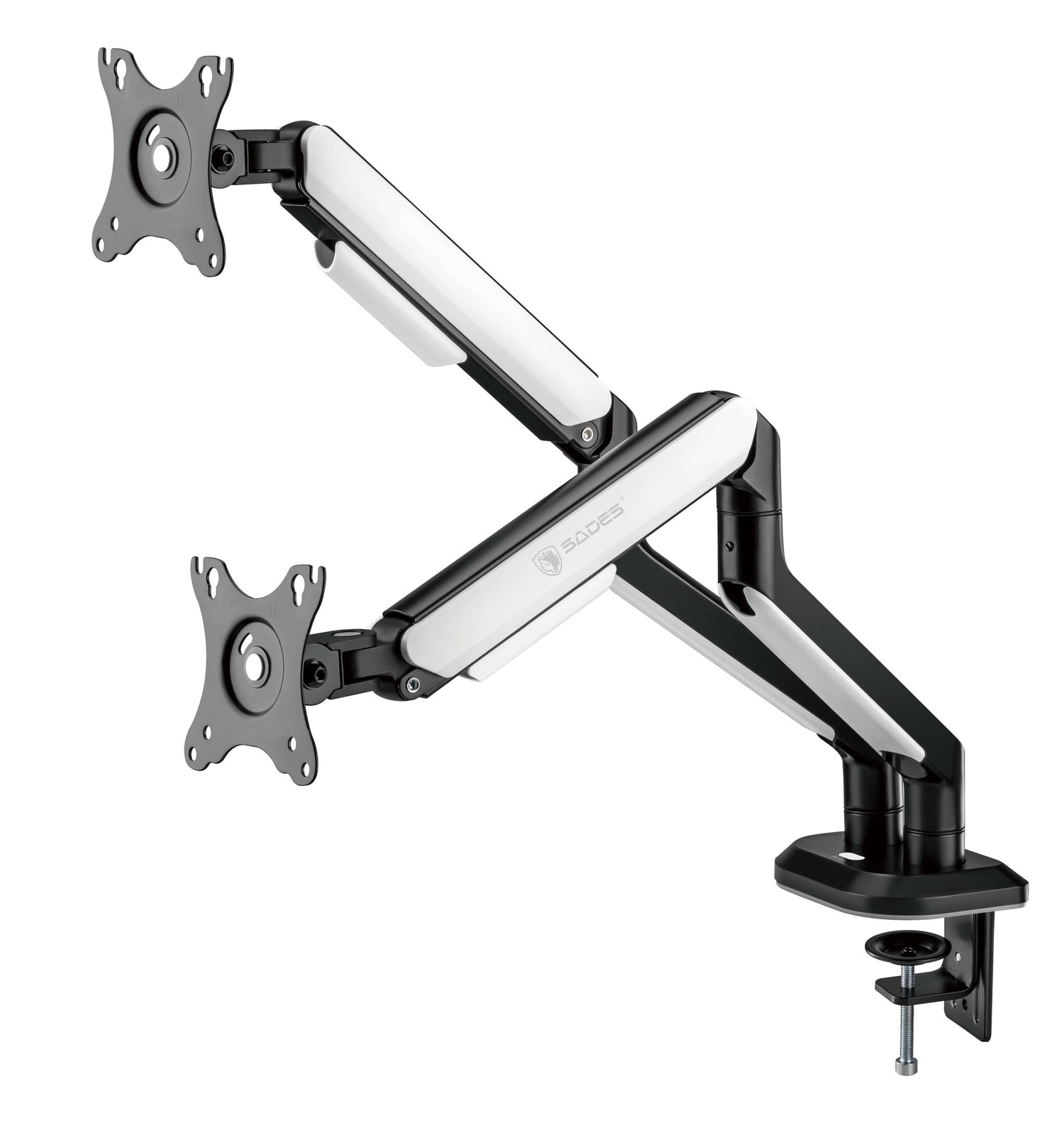 Sades Apep SA-MS02 Dual Monitor Mount Arm (Max Screen size 32"/9KG Per ARM)
