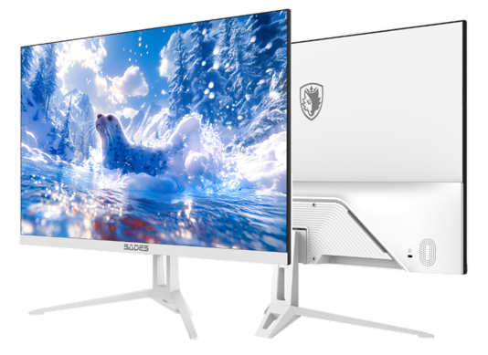 Sades ST-Seal SA-F01F22W, 22" FHD 1920x1080, 120Hz, 1ms, HDMI 2.1, IPS, Flat Gaming Monitor - White