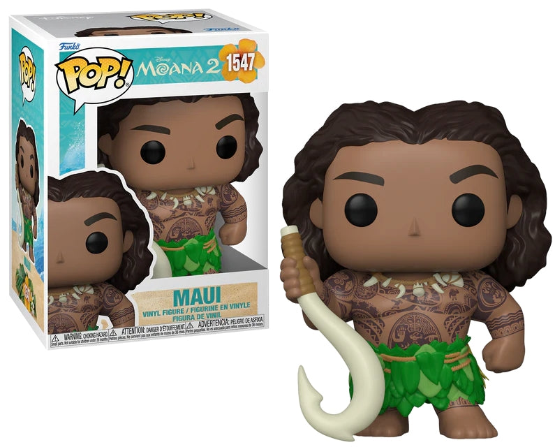 Pop! Disney: Moana 2 - Maui with Fish Hook