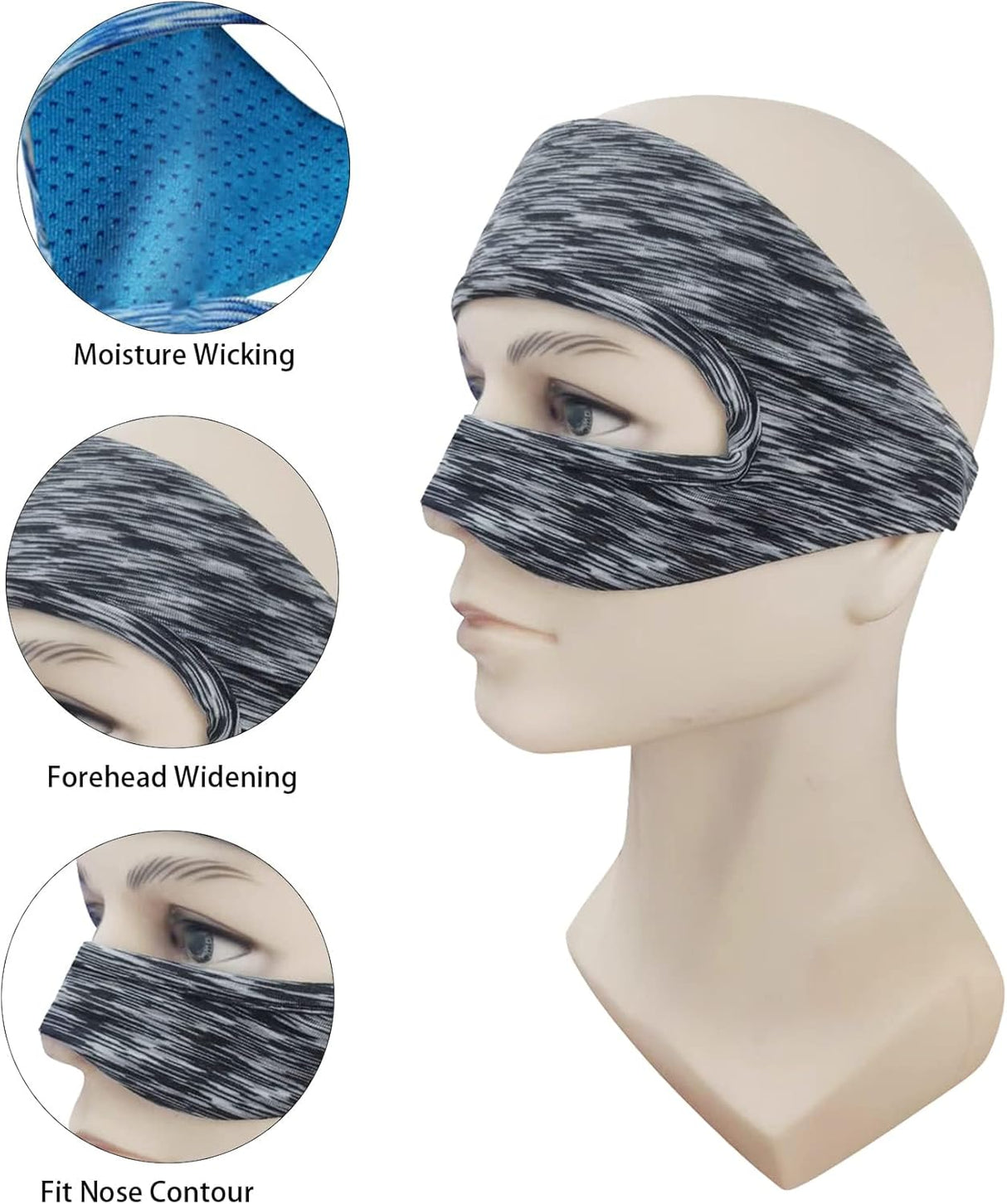 Quest 2 VR Cooling Mask - Grey