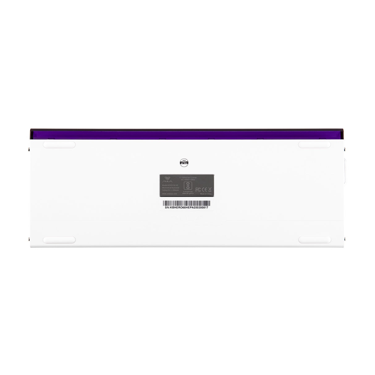 Aula HERO 68HE 68-Key 65% Wired Hot-Swappable Gaming Keyboard Meteor Magnetic Switch - White