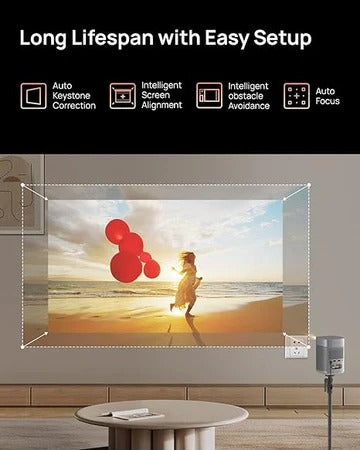 XGIMI Halo+ Android TV portable cinema  Built-in battery, 1080P 700 ISO lumens (EOL)