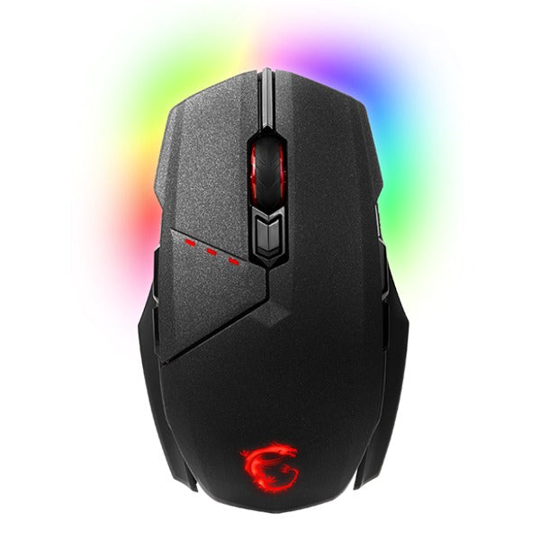 MSI Clutch model GM70 Up to 18,000 DPI RGB Wireless Gaming Mouse