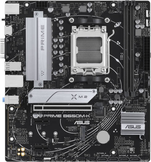 ASUS PRIME B650M-K AM5 Micro-ATX Motherboard