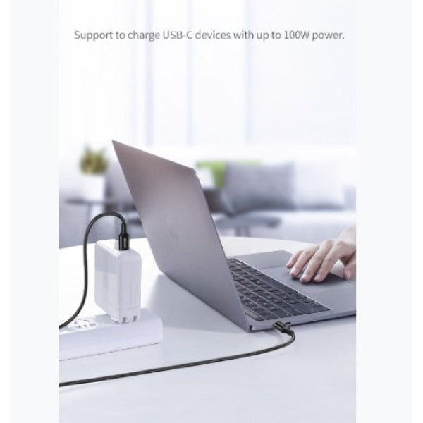 UGREEN USB-C to USB-C Charging Cable 100W 2m (Black)US300 US300-80372