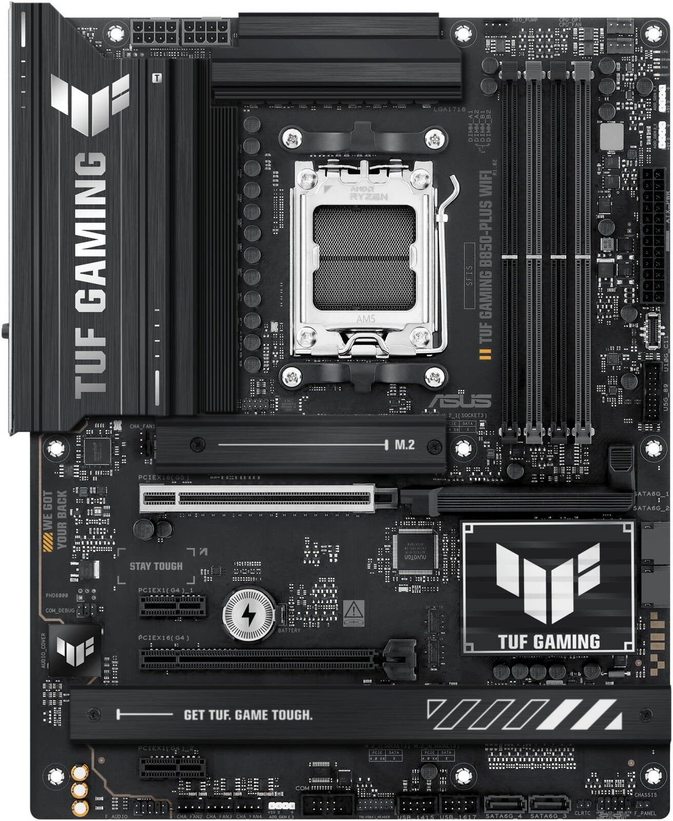 ASUS TUF GAMING B850-Plus Wi-Fi AM5 ATX Motherboard