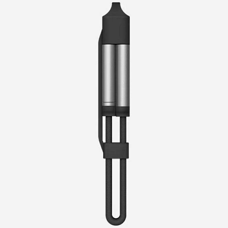 Energea SHEATH KEY, 2-IN-1 C TO C + A CABLE, 480MBPS, 60W, 15CM -ORANGE