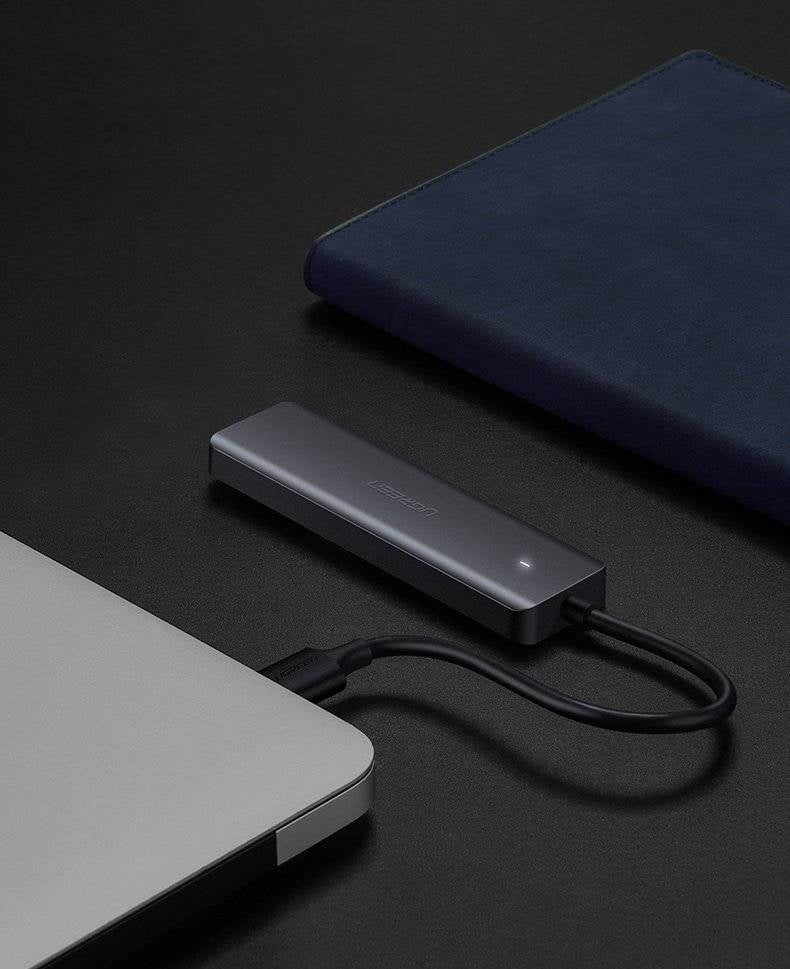 Ugreen USB HUB - 4x USB 3.2 Gen 1 with USB-C power port (CM219 50985)