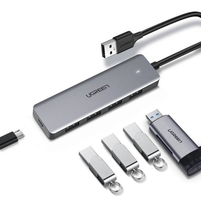 Ugreen USB HUB - 4x USB 3.2 Gen 1 with USB-C power port (CM219 50985)