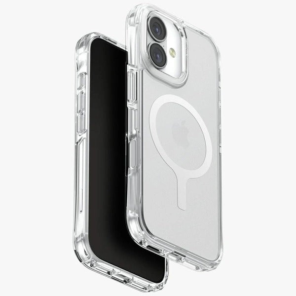 Uniq Hybrid Lifepro Xtreme MagClick Case for iPhone 17 - Frost Clear / White