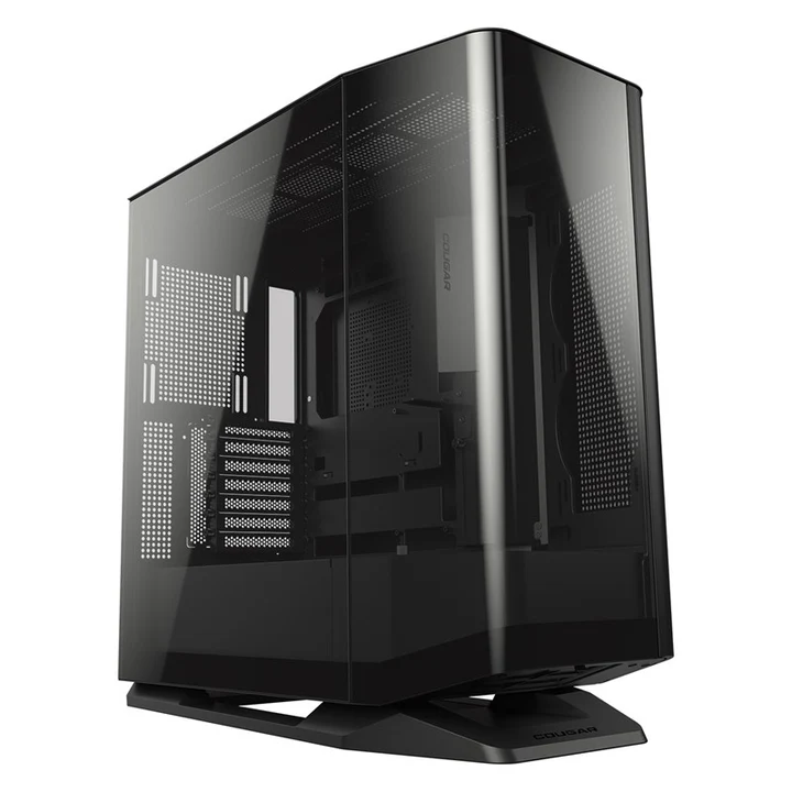 Cougar FV270 E-ATX Mid Tower Gaming Case - Black (1 x ARGB Fan Included)