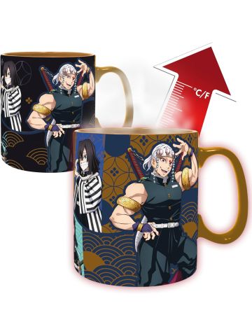 DEMON SLAYER - Mug HeatChange- 460ml- Hashira S2- cardboardx2