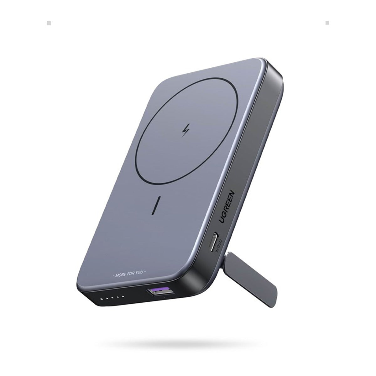 UGREEN 10000mAhPD-20W Magnetic Wireless 15W Power Bank (Space Gray) (LY)  PB206