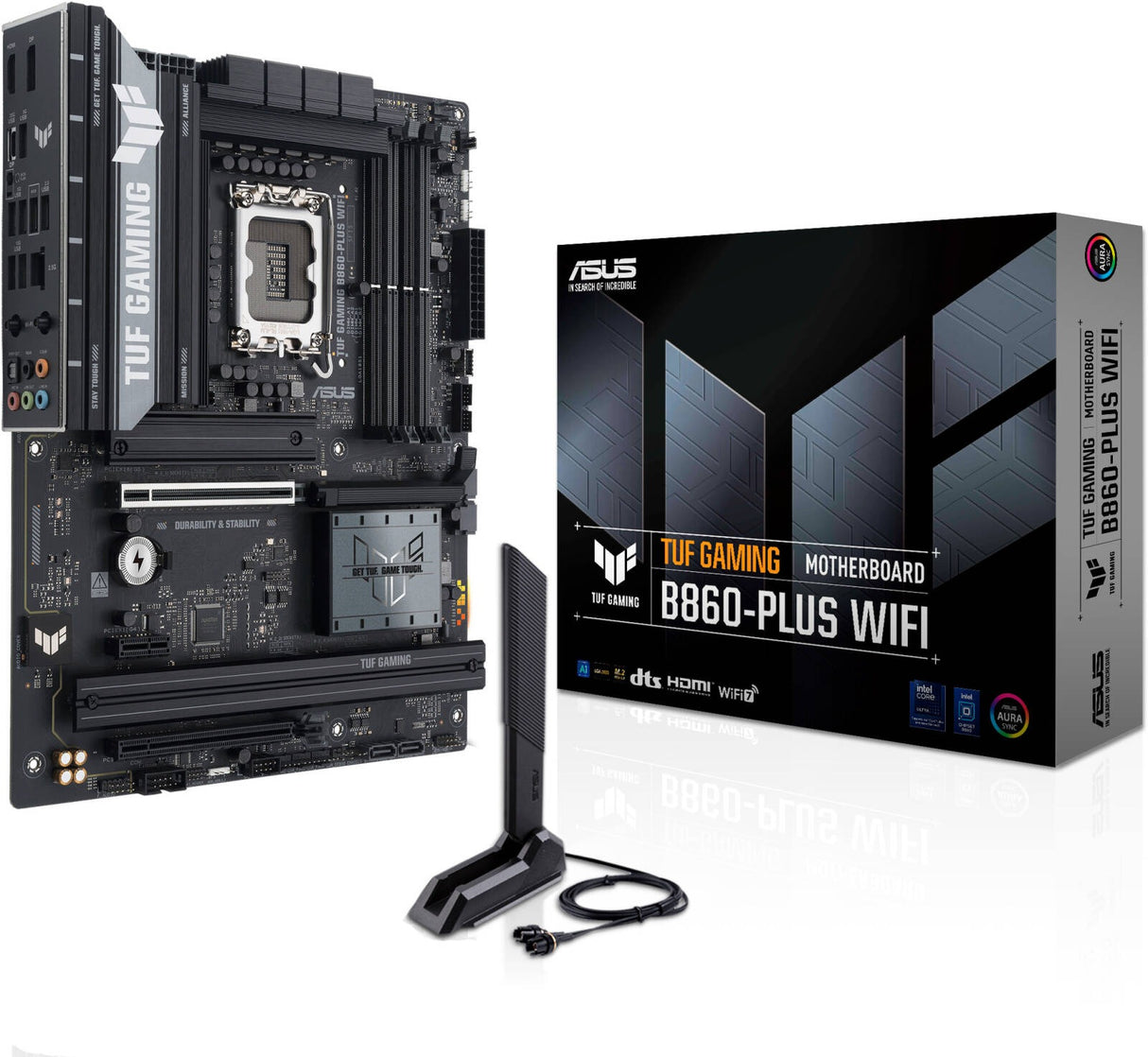 ASUS TUF Gaming B860-Plus WiFi LGA 1851 ATX Motherboard
