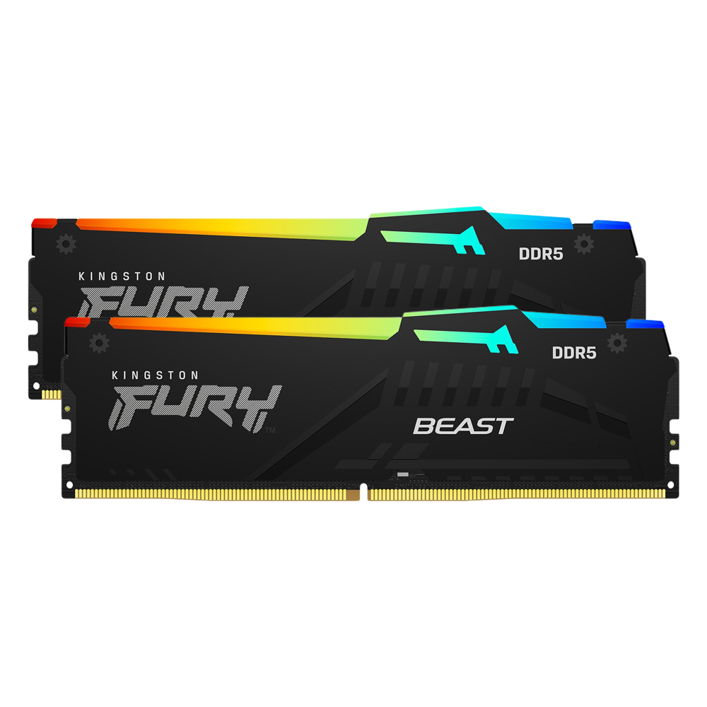 KINGSTON FURY DDR5 2x8GB 5600MHz DIMM Memory - Black