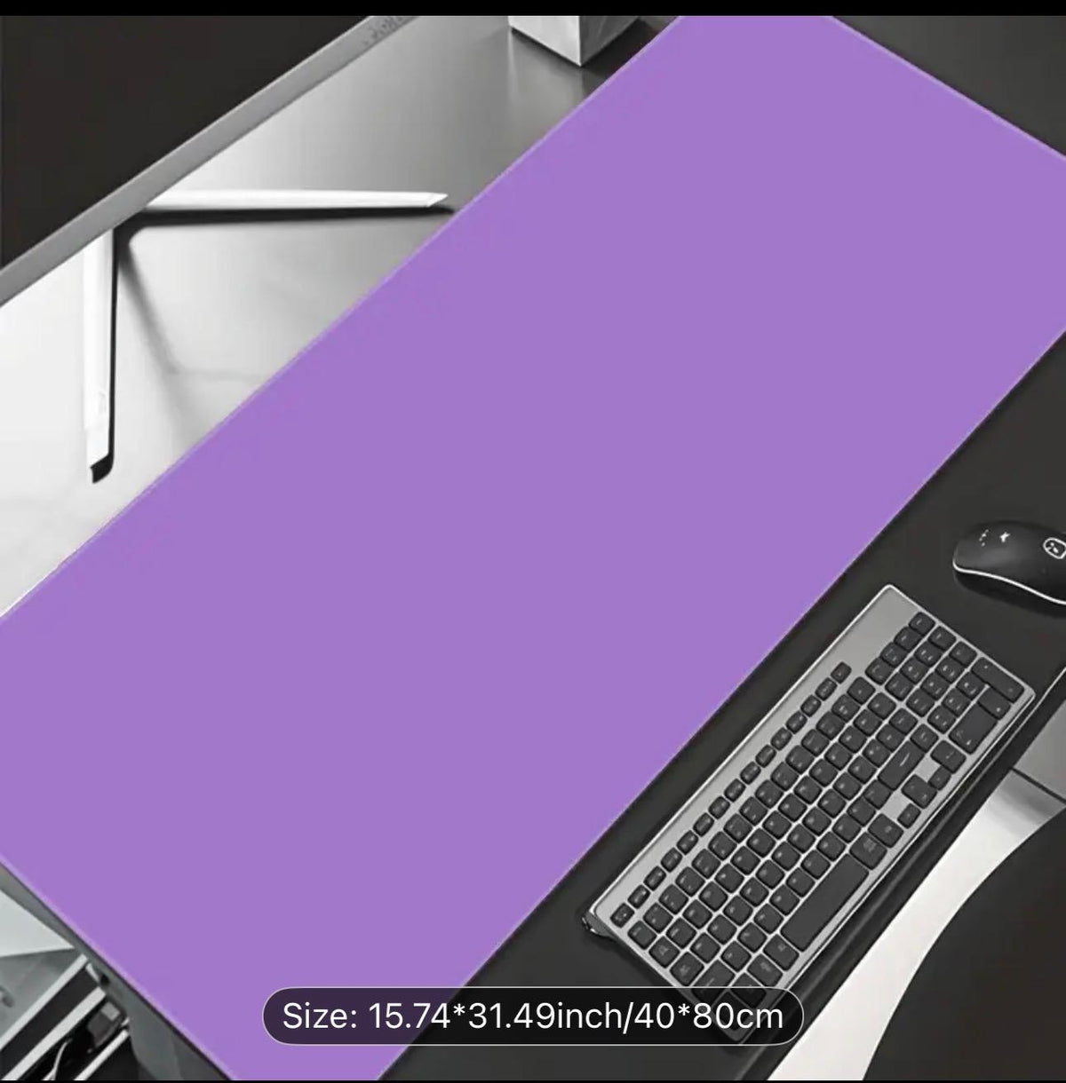 Logi Purple Waterproof Anti-Slip Mousepad XL 90 x 40 CM