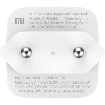 Xiaomi Mi 65W Fast Charger with GaN Tech
