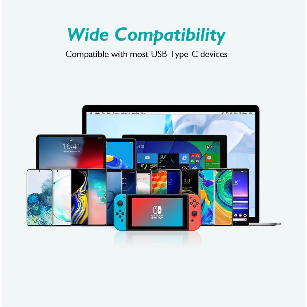 Choetech AC0003 3A USB-A to USB-C Cable 2m - Black