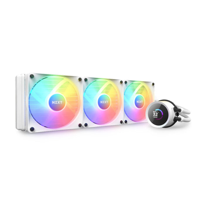 NZXT Kraken 360 RGB 360mm AIO Liquid Cooler - White