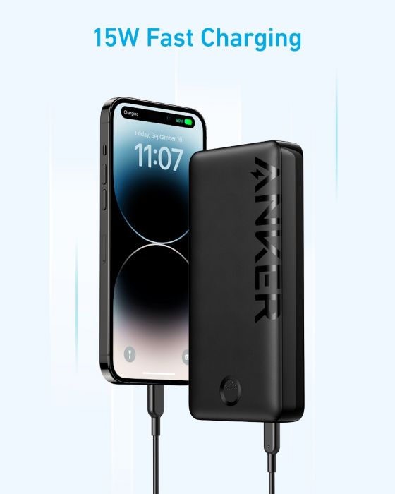 Anker 325 Power Bank (PowerCore 20K II) -Black A1286H11