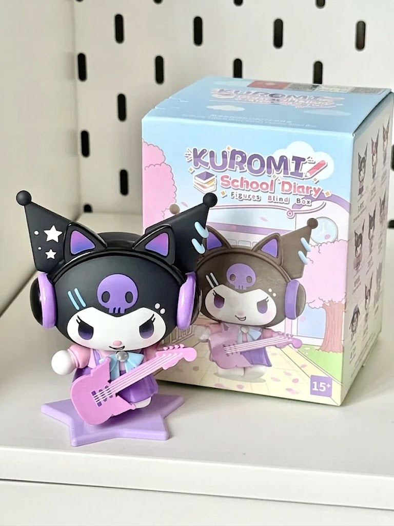 KUROMI School Diary Series Figures 7–10 cm (Blind Box) Selling Per Piece - 2303823010101